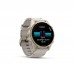 Смарт-годинник Garmin fenix 8 43mm, AMOLED, Saph, SftGldSS/FogGryLeatherBnd, Excl, GPS (010-02903-40)