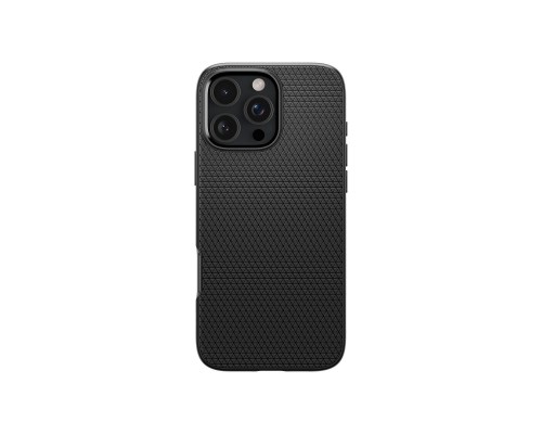 Чохол до мобільного телефона Spigen iPhone 16 Pro Max Liquid Air Matte Black (ACS07988)