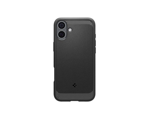 Чохол до мобільного телефона Spigen iPhone 16 Rugged Armor MagFit Matte Black (ACS08214)