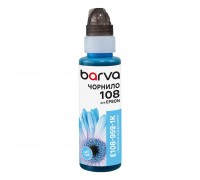 Чорнило Barva Epson 108 100 мл, Light Cyan, флакон OneKey (1K) (E108-952-1K)