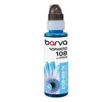Чорнило Barva Epson 108 100 мл, Light Cyan, флакон OneKey (1K) (E108-952-1K)