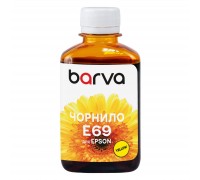 Чорнило Barva Epson T69, 180 мл, Pigm, Yellow (E69-943)