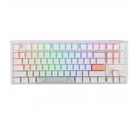 Клавіатура Ducky One 3 TKL Cherry MX Brown RGB UA USB White (DKON2187ST-BUAPXPWWWSC1)