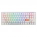 Клавіатура Ducky One 3 TKL Cherry MX Brown RGB UA USB White (DKON2187ST-BUAPXPWWWSC1)