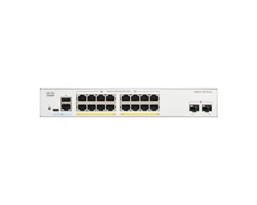 Комутатор мережевий Cisco C1300-16P-2G