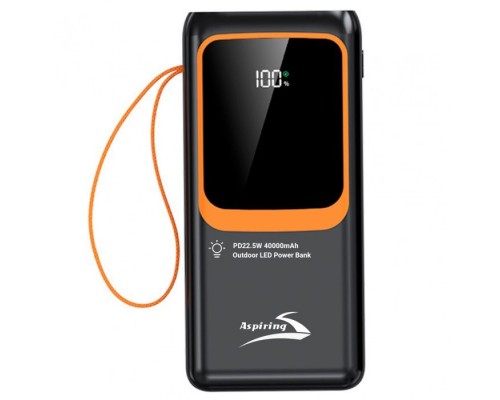 Батарея універсальна Aspiring Light 40 40000mAh PD/22.5W (PPLH.L04)