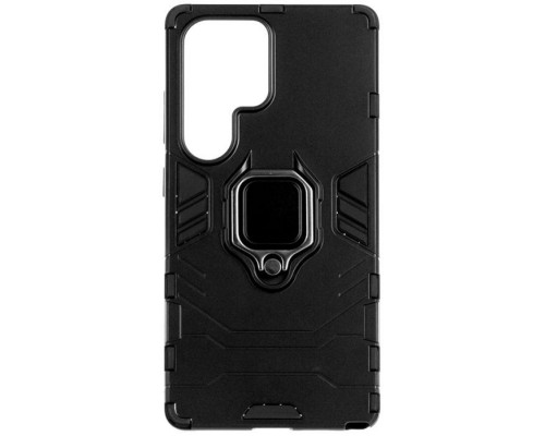 Чохол до мобільного телефона ColorWay AntiShock Magnet Ring Samsung Galaxy S25 Ultra black (CW-CAMRSG938-BK)
