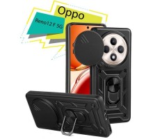Чохол до мобільного телефона BeCover Military Oppo Reno12 F 5G Black (713079)