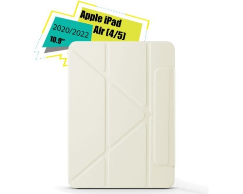 Чохол до планшета BeCover Ultra Slim Origami Magnetic Apple iPad Air (4/5) 2020/2022 10.9" Beige (712953)