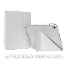 Чохол до планшета BeCover Ultra Slim Origami Transparent Apple iPad Mini 6 2021 Gray (712931)