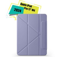 Чохол до планшета BeCover Ultra Slim Origami Magnetic Apple iPad Pro 11" M4 2024 Deep Purple (712963)