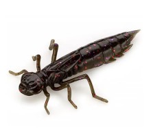Силікон рибальський FishUP Dragonfly 1.2" 050 - Green Pumpkin Brown/Red&Purple (10шт/уп) (1864.04.84)