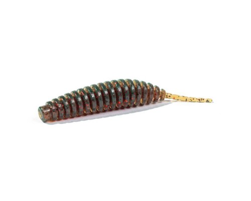 Силікон рибальський FishUP Tanta 3.5" 019 - Motor Oil/Red (5шт/уп) (1864.13.92)