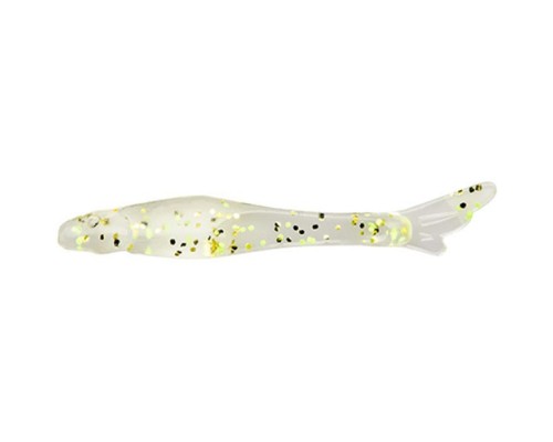 Силікон рибальський FishUP Aji Tiny 1.5" 412 - UV Clear/Chartreuse (12шт/уп) (1864.14.84)
