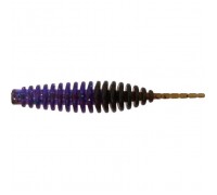 Силікон рибальський FishUP Tanta 2" 242 - Dark Violet/Pumpkin Brown (9шт/уп) (1864.01.12)