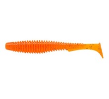 Силікон рибальський FishUP U-Shad 2" 049 - Pumpkin Orange/Black (10шт/уп) (1864.02.29)