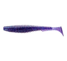 Силікон рибальський FishUP U-Shad 2" 060 - Dark Violet/Павлина&Silver (10шт/уп) (1864.00.10)