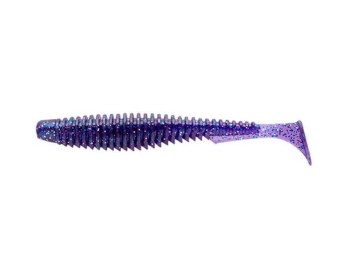 Силікон рибальський FishUP U-Shad 2" 060 - Dark Violet/Павлина&Silver (10шт/уп) (1864.00.10)