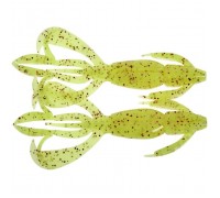 Силікон рибальський Keitech Crazy Flapper 2.4" (10 шт/уп) кpal01 chartreuse red flk (1551.14.47)
