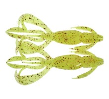 Силікон рибальський Keitech Crazy Flapper 2.4" (10 шт/уп) кpal01 chartreuse red flk (1551.14.47)