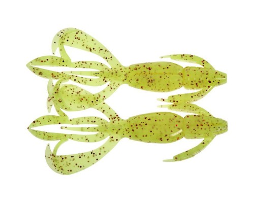 Силікон рибальський Keitech Crazy Flapper 2.4" (10 шт/уп) кpal01 chartreuse red flk (1551.14.47)