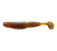 Силікон рибальський Reins Bubbling Shad 3" 565 Motor Oil Green Flake (8 шт/уп.) (1552.03.28)