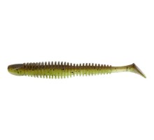 Силікон рибальський Reins Bubbling Shad 4" B08 Green Pumpkin Chart Melon (6 шт/уп.) (1552.08.44)
