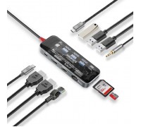 Концентратор Promate USB Hub 11 ports transhub-pro (transhub-pro)