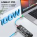Концентратор Promate USB Hub 11 ports transhub-pro (transhub-pro)