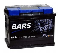 Акумулятор автомобільний Bars 62Ah Ев (-/+) (550EN)