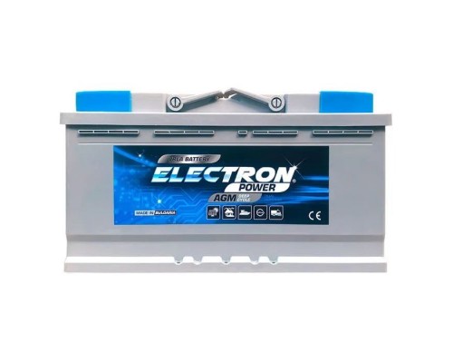Акумулятор автомобільний ELECTRON AGM 100Ah Ев (-/+) (950EN) (81090)