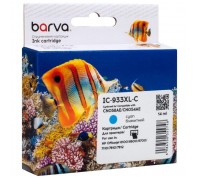 Картридж Barva HP 933XL (CN054AE/CN058AE) 920 c, Cyan (IC-933XL-C)