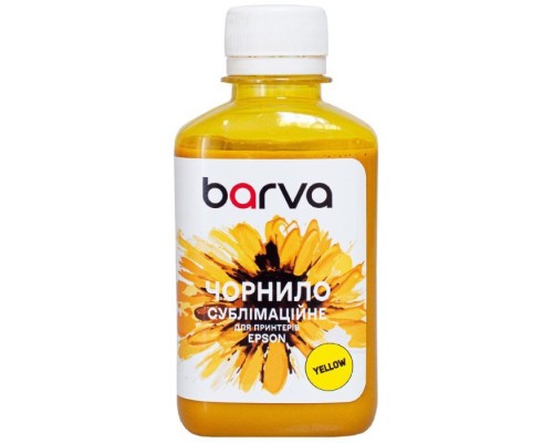 Чорнило Barva Epson sublimation 180 мл, Yellow (SUB-921)