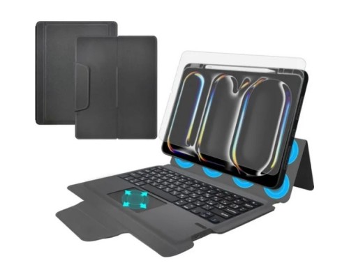 Чохол до планшета AirOn Premium iPad Pro 11 2024 with Keyboard (4822352781230)