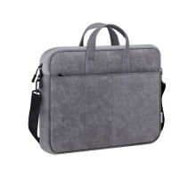 Сумка для ноутбука Defender 15.6" Solid PU gray (26088)