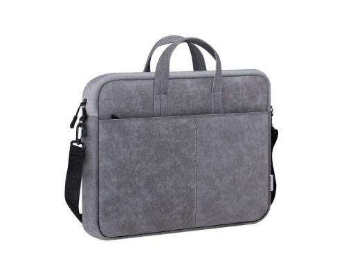Сумка для ноутбука Defender 15.6" Solid PU gray (26088)
