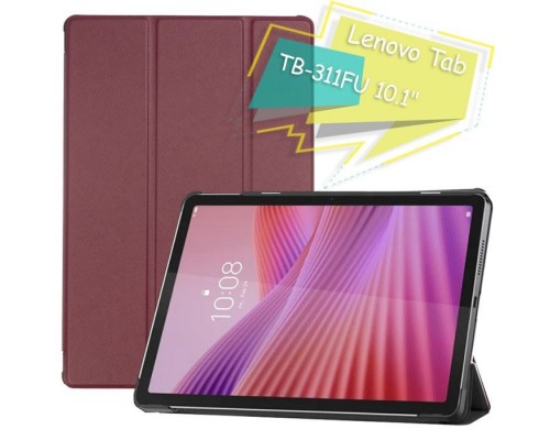 Чохол до планшета BeCover Smart Case Lenovo Tab M10 TB-311FU 10.1" Red Wine (713112)