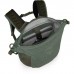 Рюкзак туристичний Osprey Transporter Zinch pine leaf/earl grey - O/S - темно-зелений (009.3923)