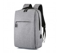 Рюкзак для ноутбука Merlion 14" YT-B14-Grey USB, 32х11х41 см Grey (34410)