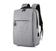 Рюкзак для ноутбука Merlion 14" YT-B14-Grey USB, 32х11х41 см Grey (34410)