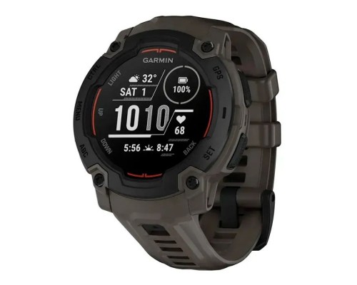 Смарт-годинник Garmin Instinct E, 45 mm, Black Bezel with Charcoal Band, GPS смарт-годинник (010-02933-00)