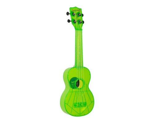 Укулеле Kala Waterman Fluorescent Green Soprano Ukulele (231450)
