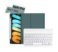 Чохол до планшета BeCover with keyboard Apple iPad Mini 7 2024 Dark Green (712993)