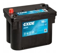 Акумулятор автомобільний EXIDE START-STOP AGM 50Ah клеми по центру (800EN) (EK508)