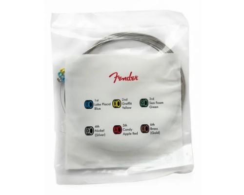 Струни для гітари Fender 150L Transparent Pack Pure Nickel (09-42) (301442)
