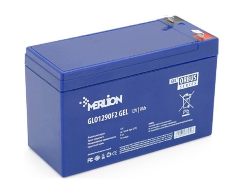 Батарея до ДБЖ Merlion GLO 12V 9Ah GEL (GLO1290F2 GEL)