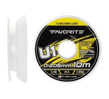 Флюорокарбон Favorite U1 FC 10m 1.5/0.205mm 6.4lb/2.89kg (1693.11.77)