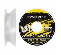 Флюорокарбон Favorite U1 FC 10m 10/0.52mm 37.2lb/16.86kg (1693.11.88)