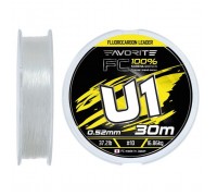 Флюорокарбон Favorite U1 FC 30m 10/0.52mm 37.2lb/16.86kg (1693.12.21)
