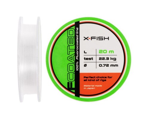 Флюорокарбон X-Fish FCoated 20m 0,72mm 22.3kg (1917.01.57)